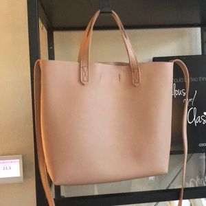 Dusty pink crossbody bag